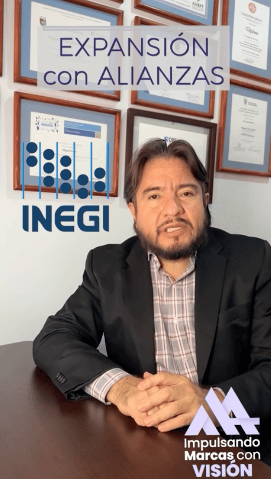 Colaboraremos con el INEGI para información sobre proveedores, recursos, infraestructura y mejores ubicaciones